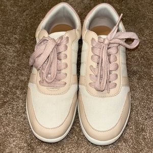 Target sneakers cream and pink